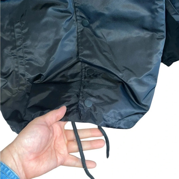 New Poplife  Popaganda Pro am infamous 6 black windbreaker Vintage 80s 90s style - Picture 6 of 8